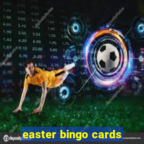 easter bingo cards