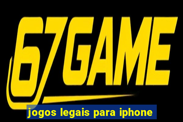 jogos legais para iphone