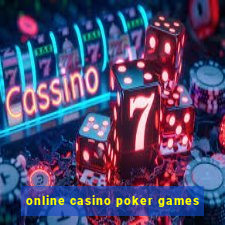 online casino poker games