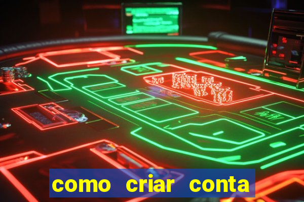 como criar conta demo slot