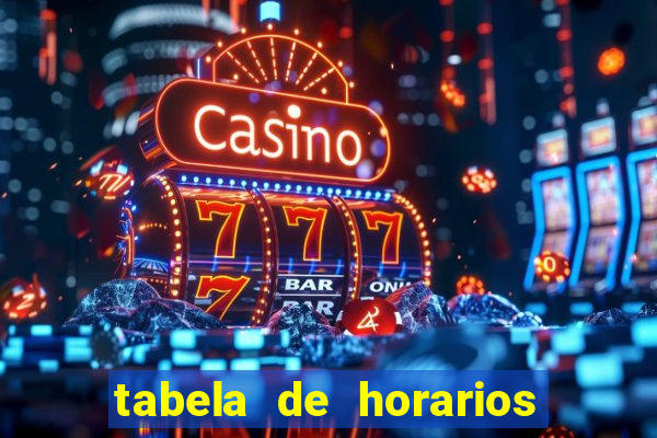 tabela de horarios fortune tiger