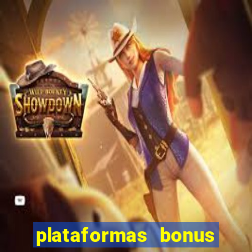 plataformas bonus de cadastro