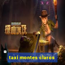 taxi montes claros