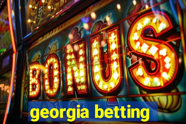 georgia betting