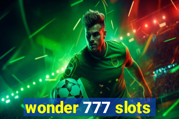 wonder 777 slots