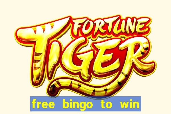 free bingo to win real money