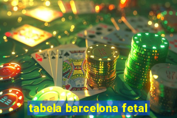 tabela barcelona fetal