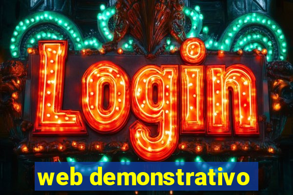 web demonstrativo