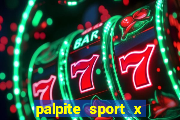 palpite sport x ponte preta