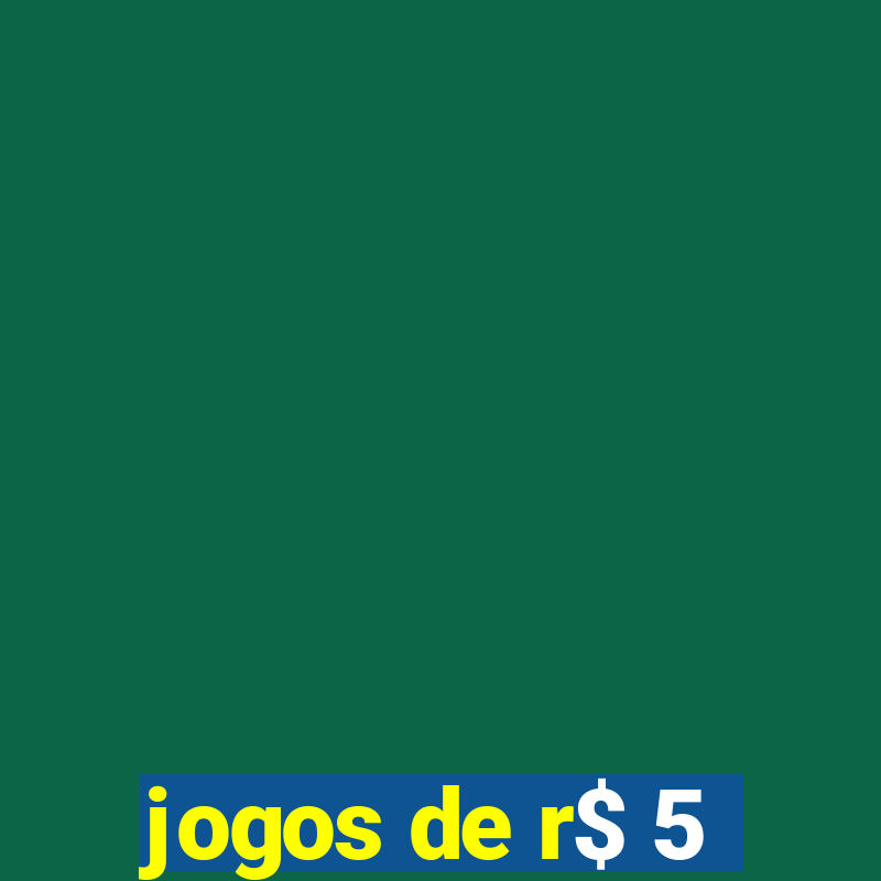 jogos de r$ 5