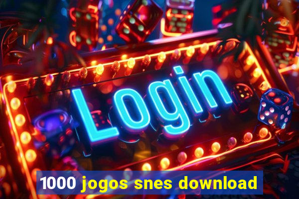 1000 jogos snes download