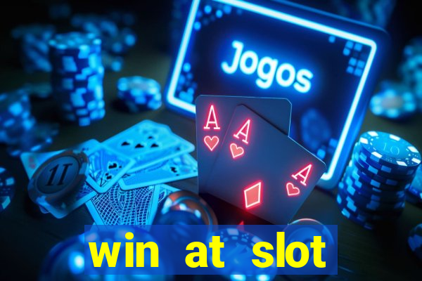 win at slot machines in casinos