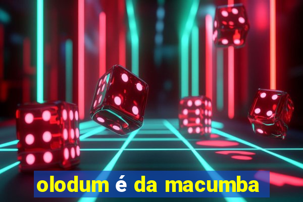 olodum é da macumba