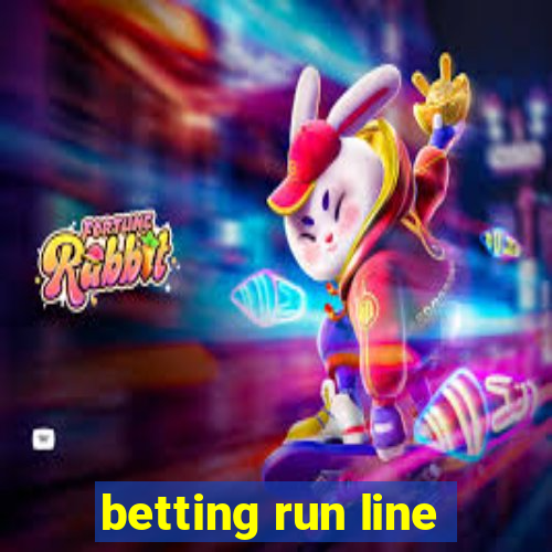 betting run line