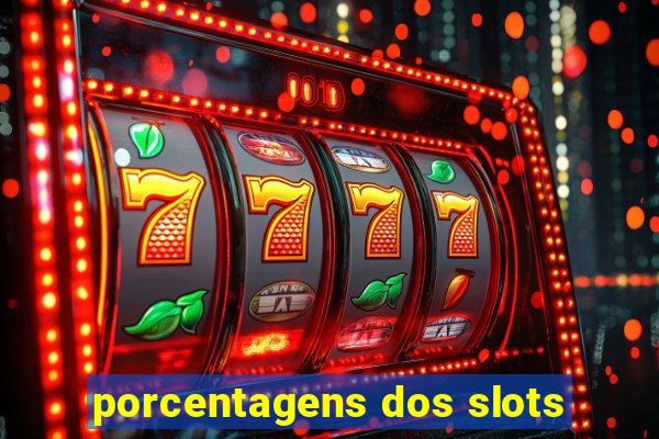 porcentagens dos slots