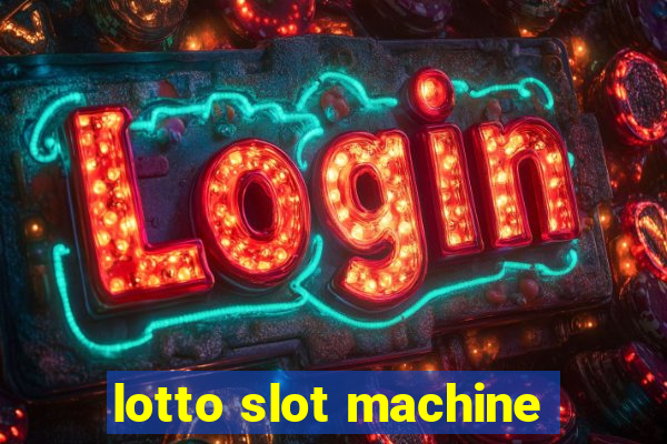 lotto slot machine