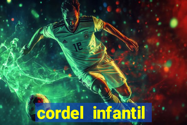 cordel infantil sobre futebol