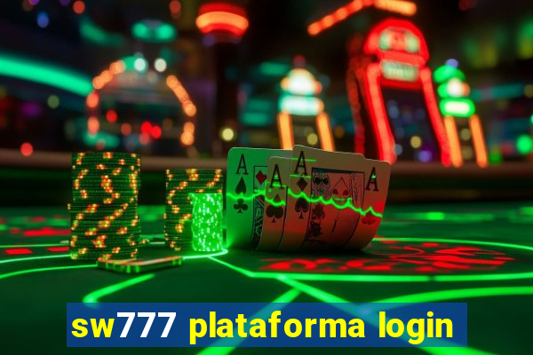 sw777 plataforma login