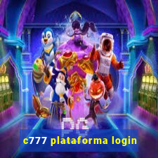 c777 plataforma login