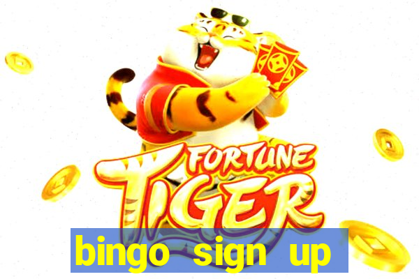 bingo sign up offers no wagering