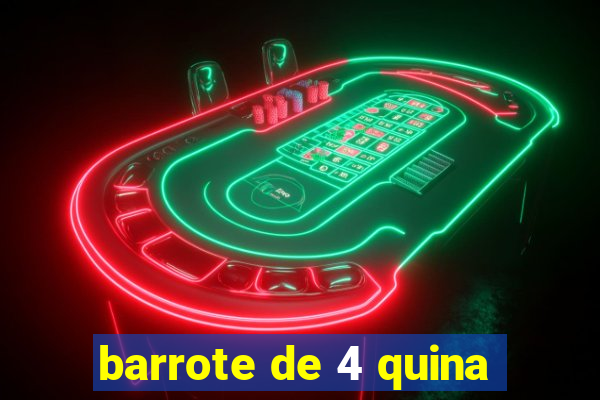 barrote de 4 quina