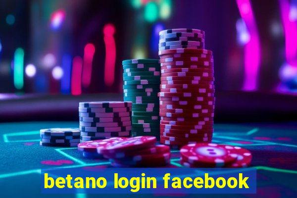 betano login facebook