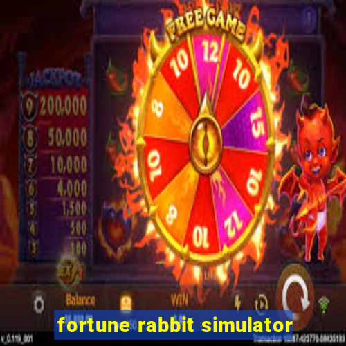 fortune rabbit simulator