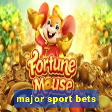 major sport bets