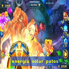 energia solar patos de minas