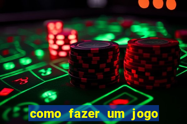 como fazer um jogo de aposta