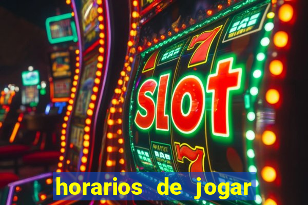 horarios de jogar no fortune tiger