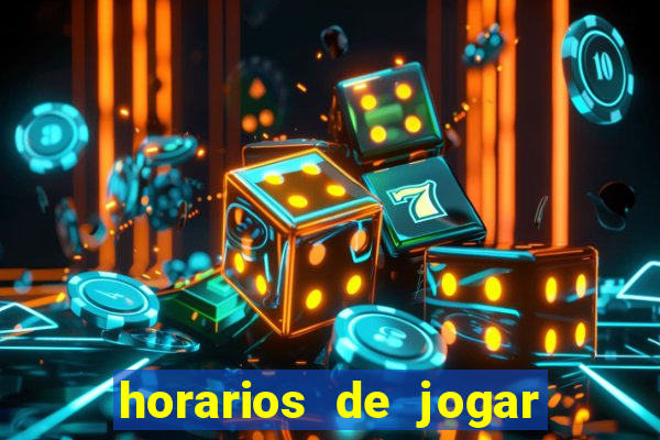 horarios de jogar no fortune tiger