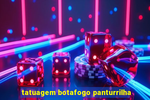 tatuagem botafogo panturrilha