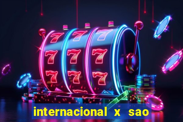 internacional x sao paulo palpites