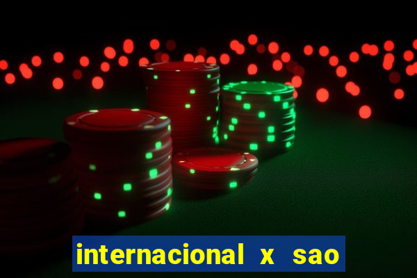 internacional x sao paulo palpites