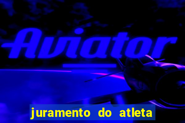 juramento do atleta jogos internos