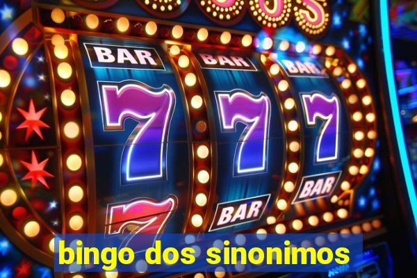 bingo dos sinonimos