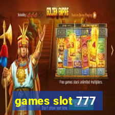 games slot 777