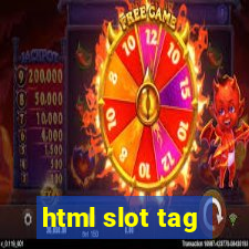 html slot tag