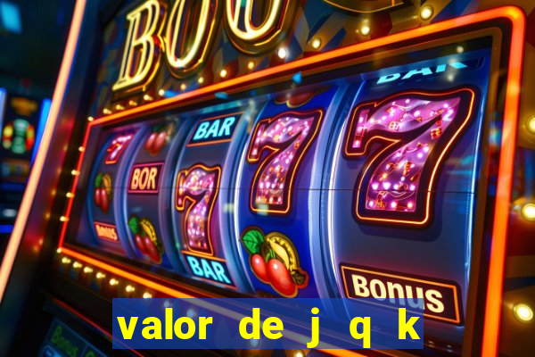 valor de j q k en blackjack