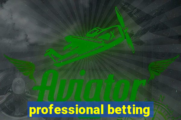 professional betting