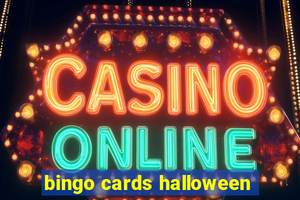 bingo cards halloween