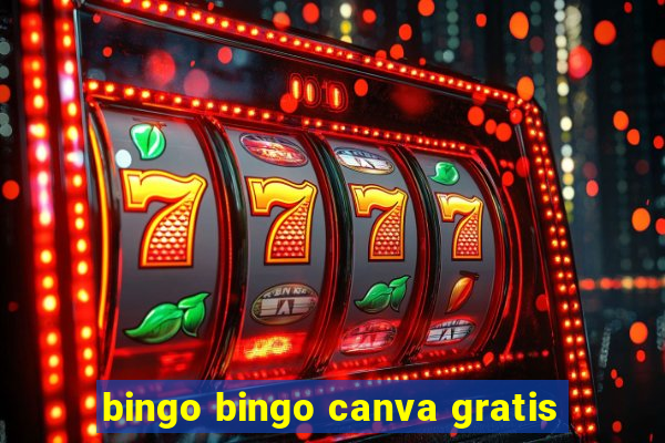 bingo bingo canva gratis