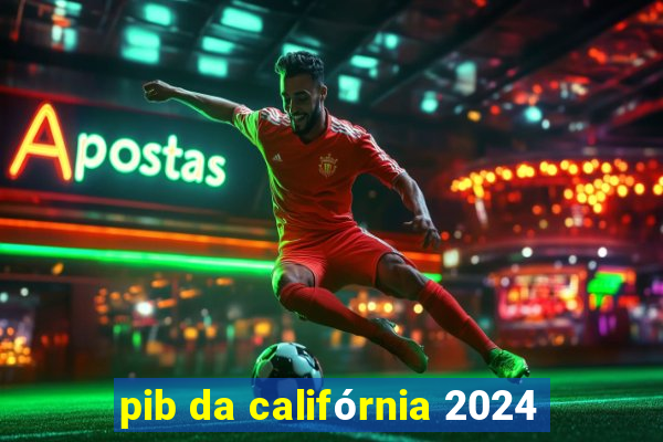 pib da califórnia 2024