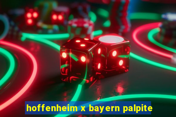 hoffenheim x bayern palpite