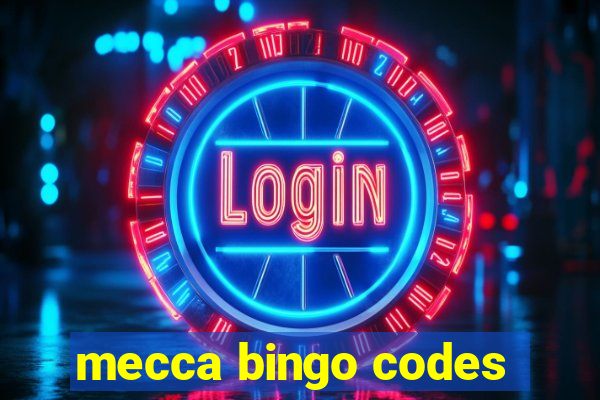 mecca bingo codes