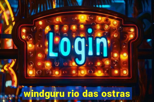 windguru rio das ostras