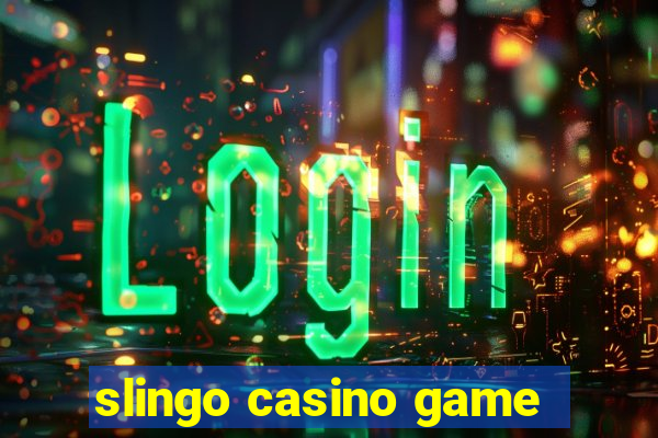 slingo casino game