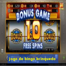 jogo de bingo brinquedo