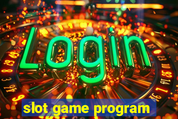 slot game program